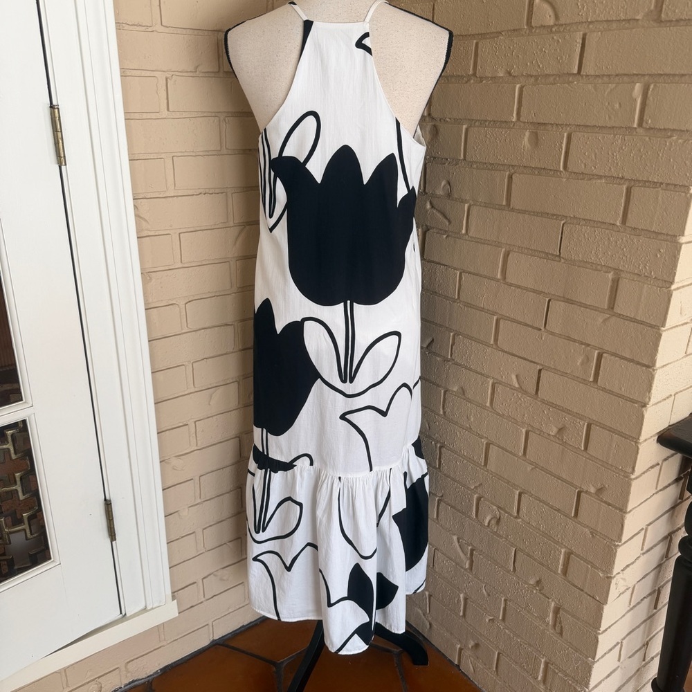 Corey Lynn Calter Anthropologie Floral Halter Maxi Dress Size S $198 Resort - Picture 4 of 9